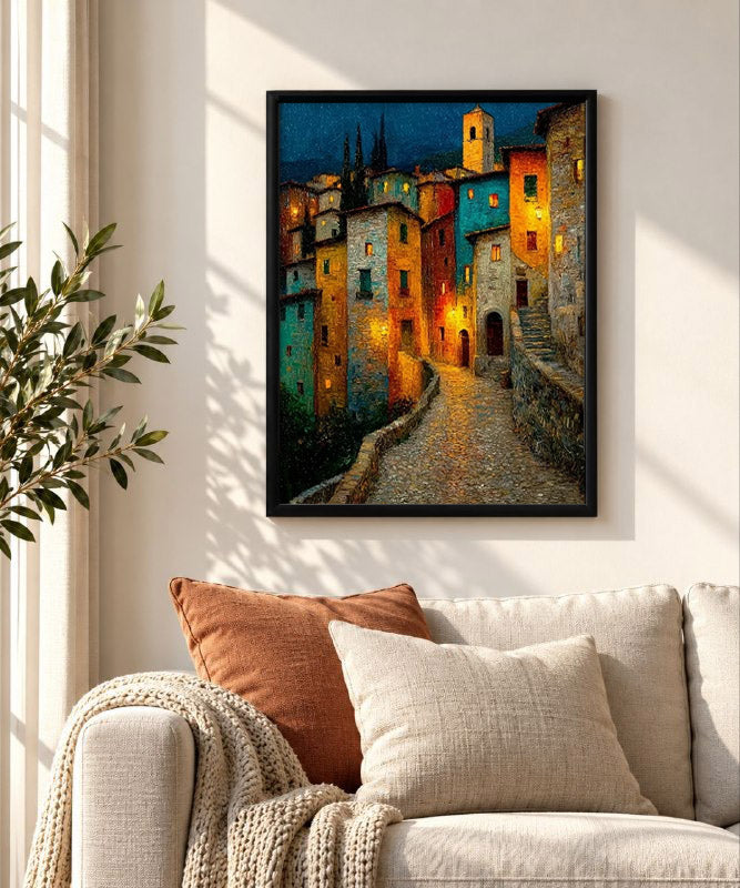 Old Town Art Poster