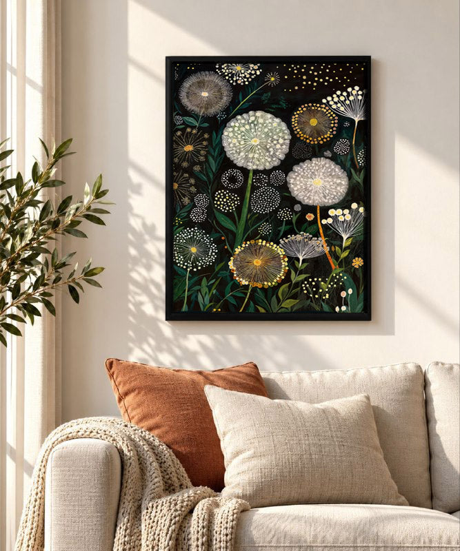 Botanical Flower Poster