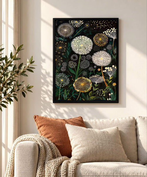 Botanical Flower Poster