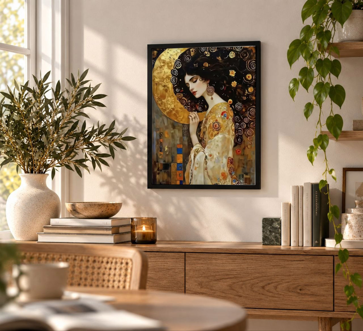 Wall Art Poster Abstract Woman