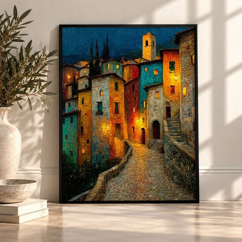 Old Town Art Poster