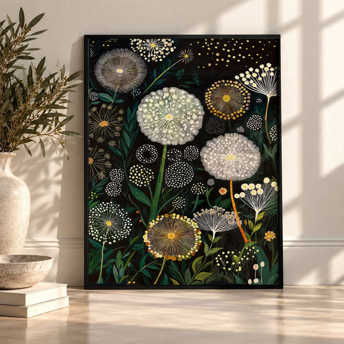 Botanical Flower Poster