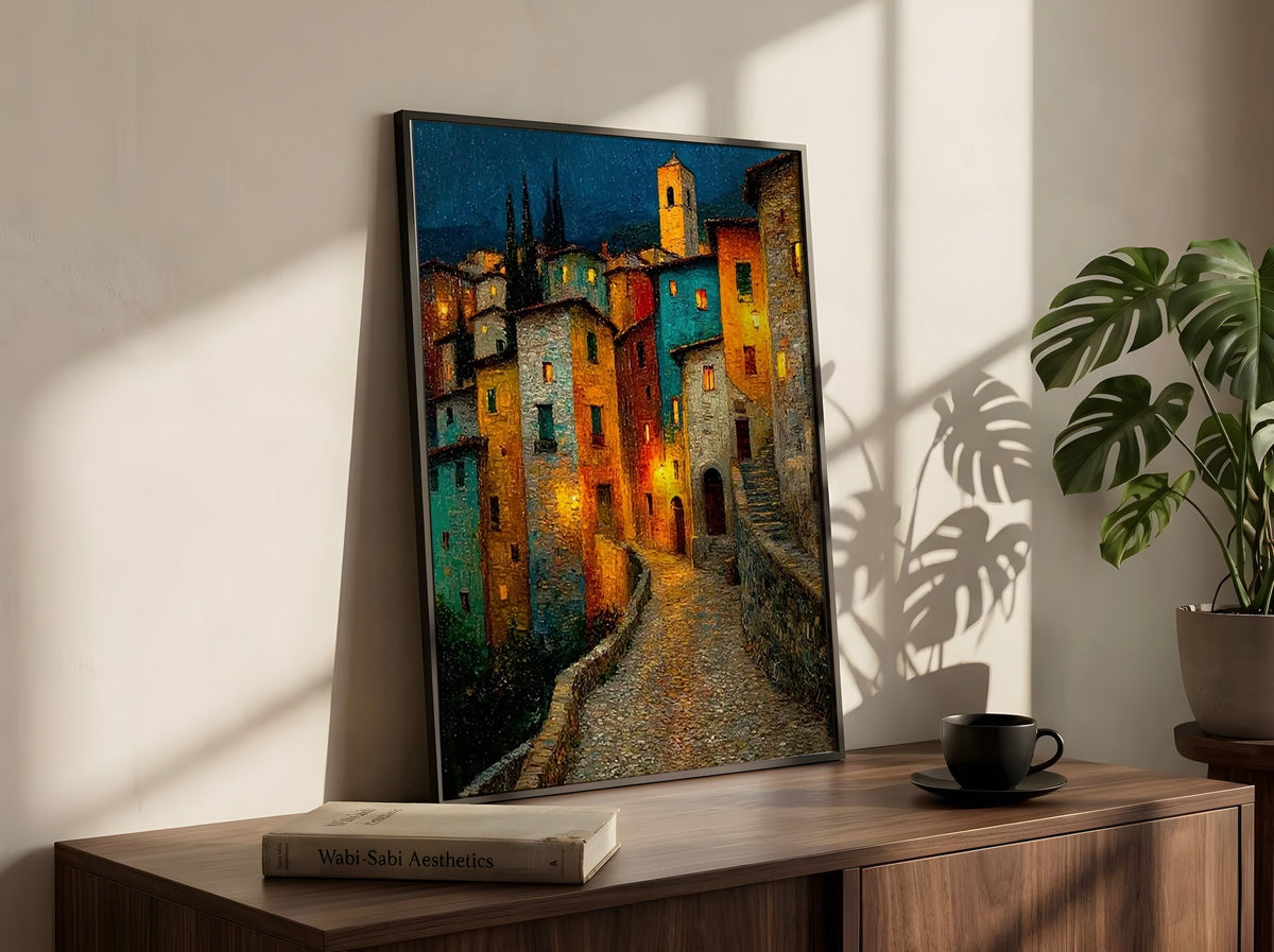 Old Town Art Poster