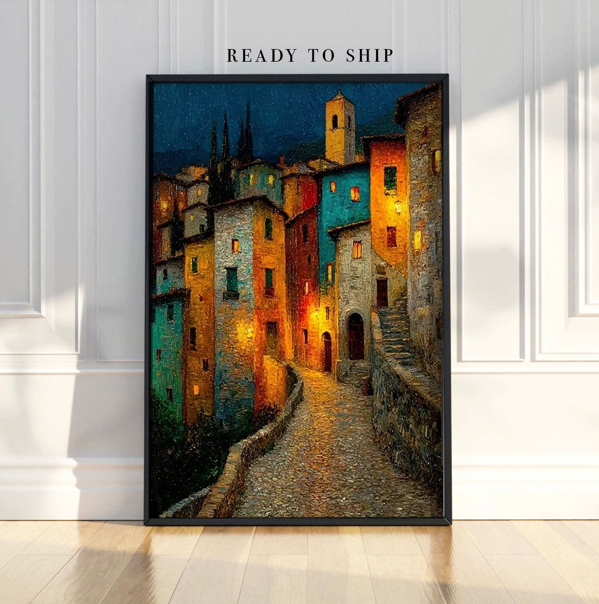 Old Town Art Poster
