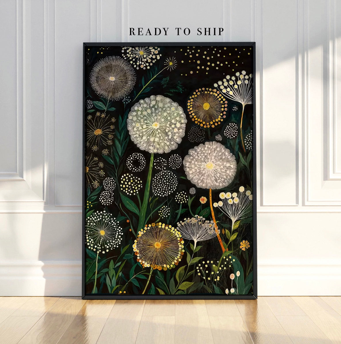 Botanical Flower Poster
