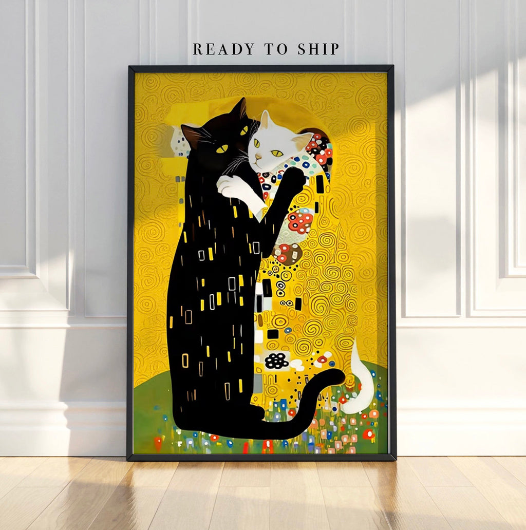 Wall Art Print Cats