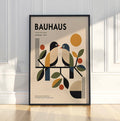 Bauhaus Bird Wall Art, Colourful Birds Poster, Mid Century Modern Print