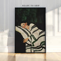 Sleeping Woman Art Poster