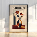 Bauhaus Vase Wall Art, Geometric Modern Home Decor